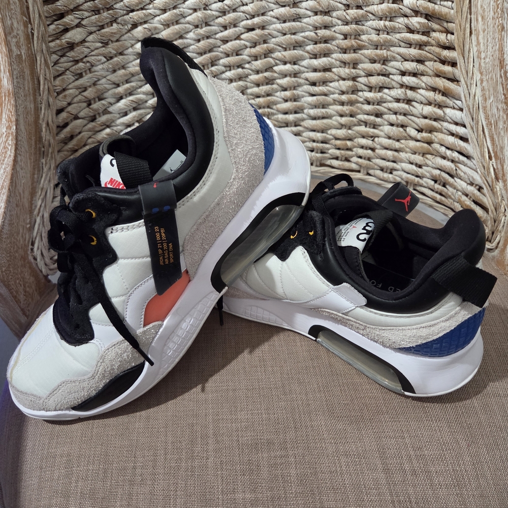 Nike Air Jordan MA2 Sneakers in White and Black Mens Size 11.5